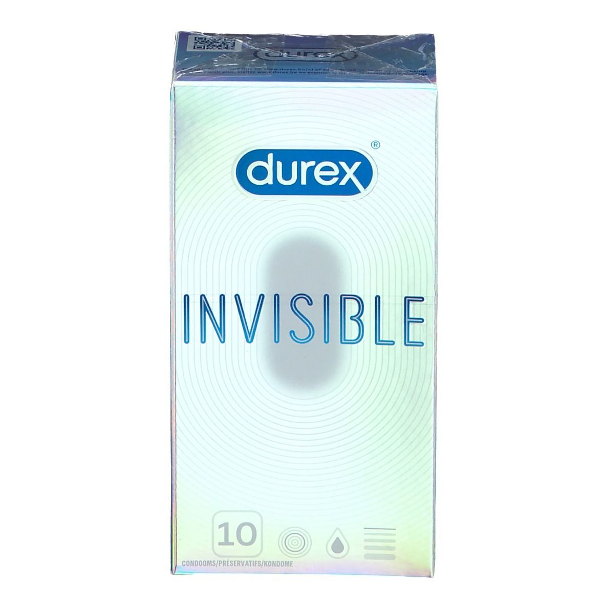 Durex® Invisible Préservatifs ultra fins