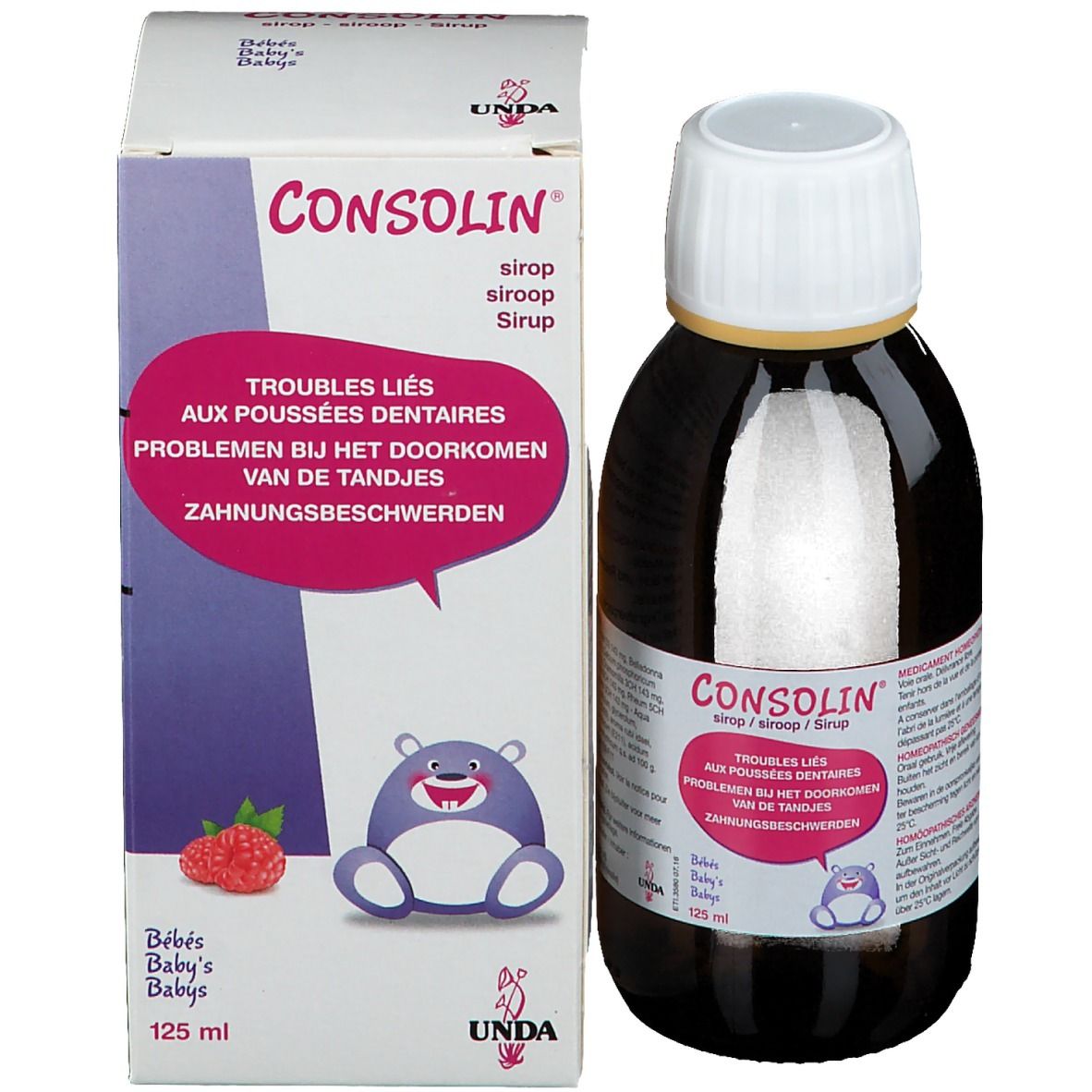 UNDA Consolin Sirop enfants