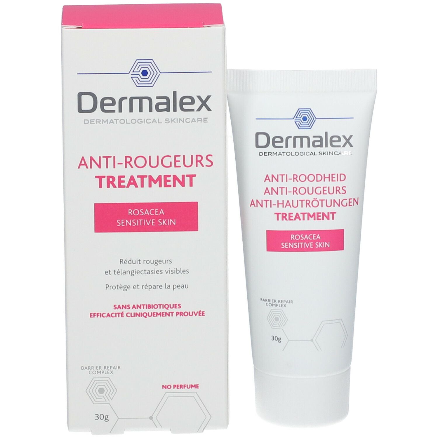 Dermalex® Anti-Rougeurs Crème Rosacée 30 g - Redcare Pharmacie