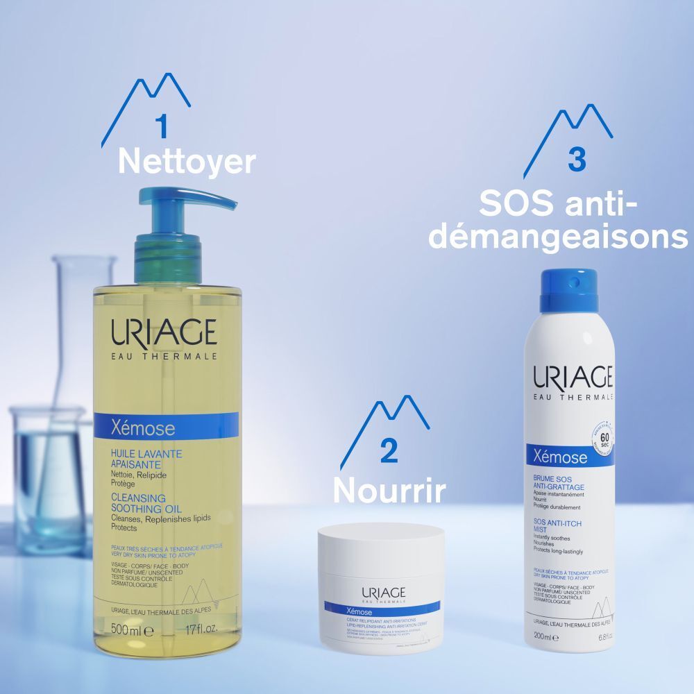 URIAGE Xémose Cérat soin relipidant anti-irritations