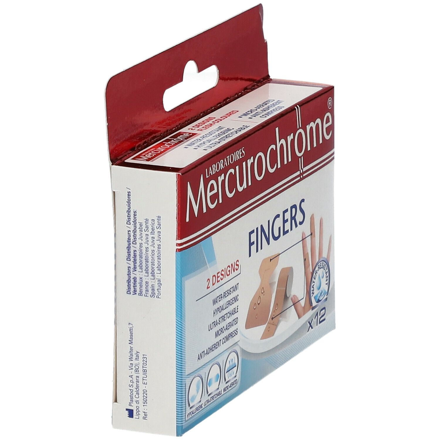 Mercurochrome® Pansements Spécial Doigts 12 pc(s) - Redcare Pharmacie