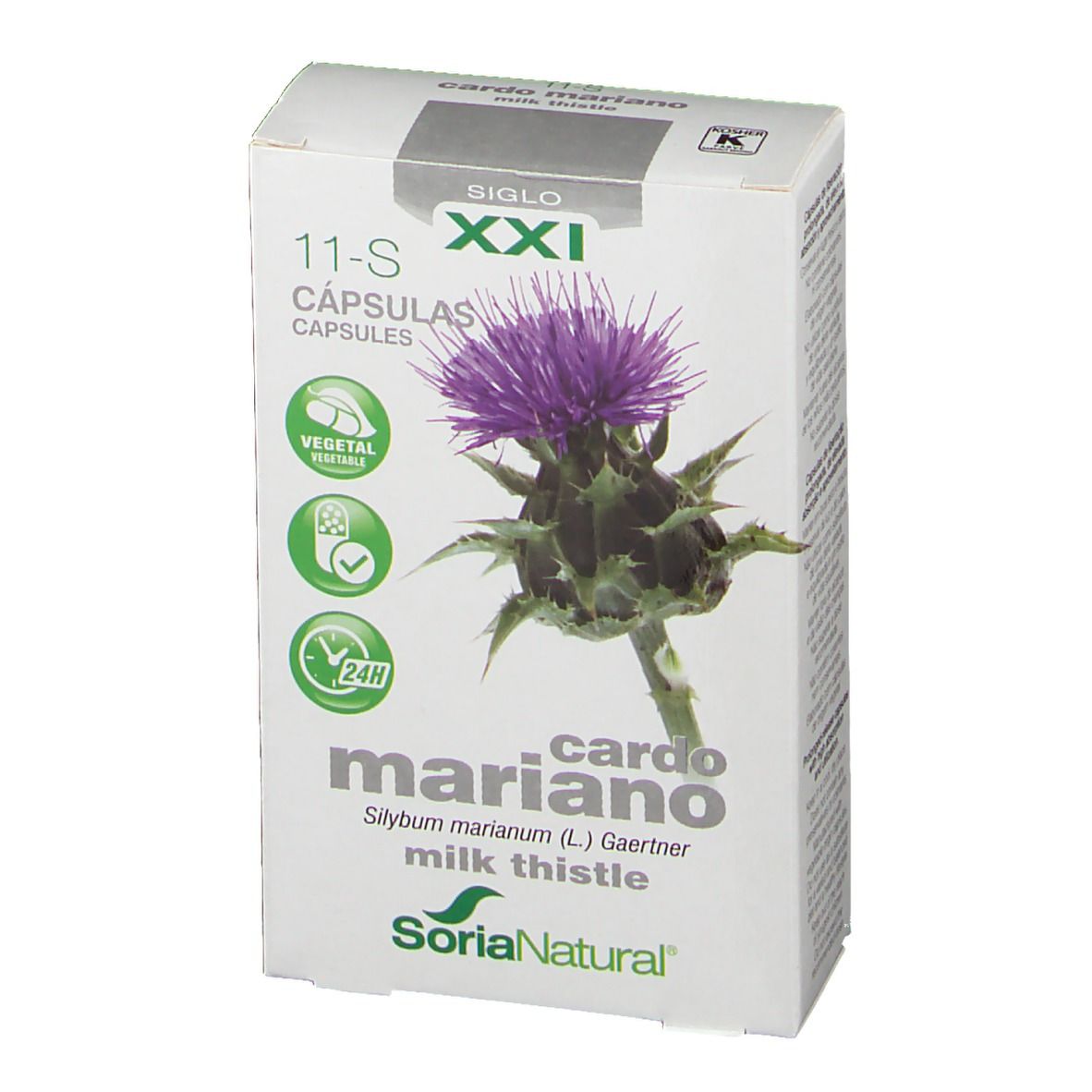 Soria Natural Silybum Marianum Xxi 300 mg