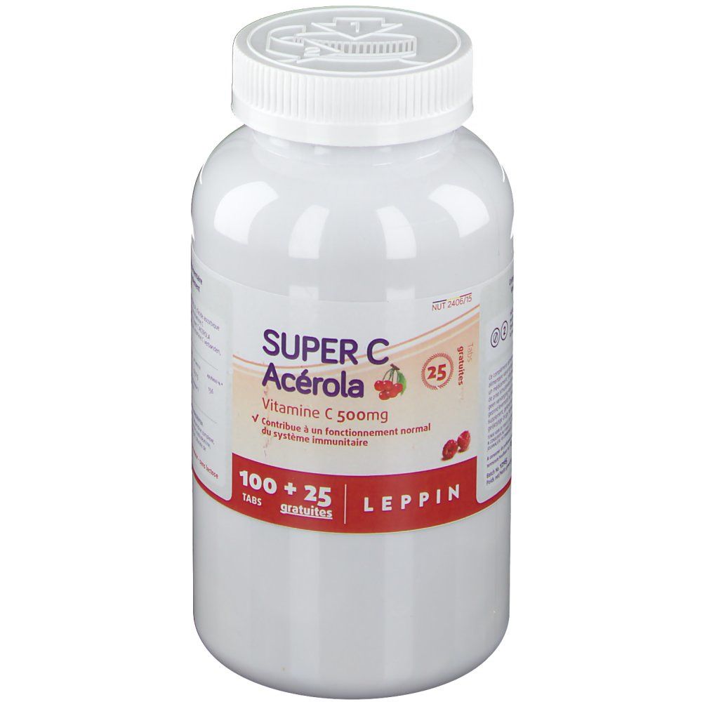 Lepivits Acerola Super C 500mg