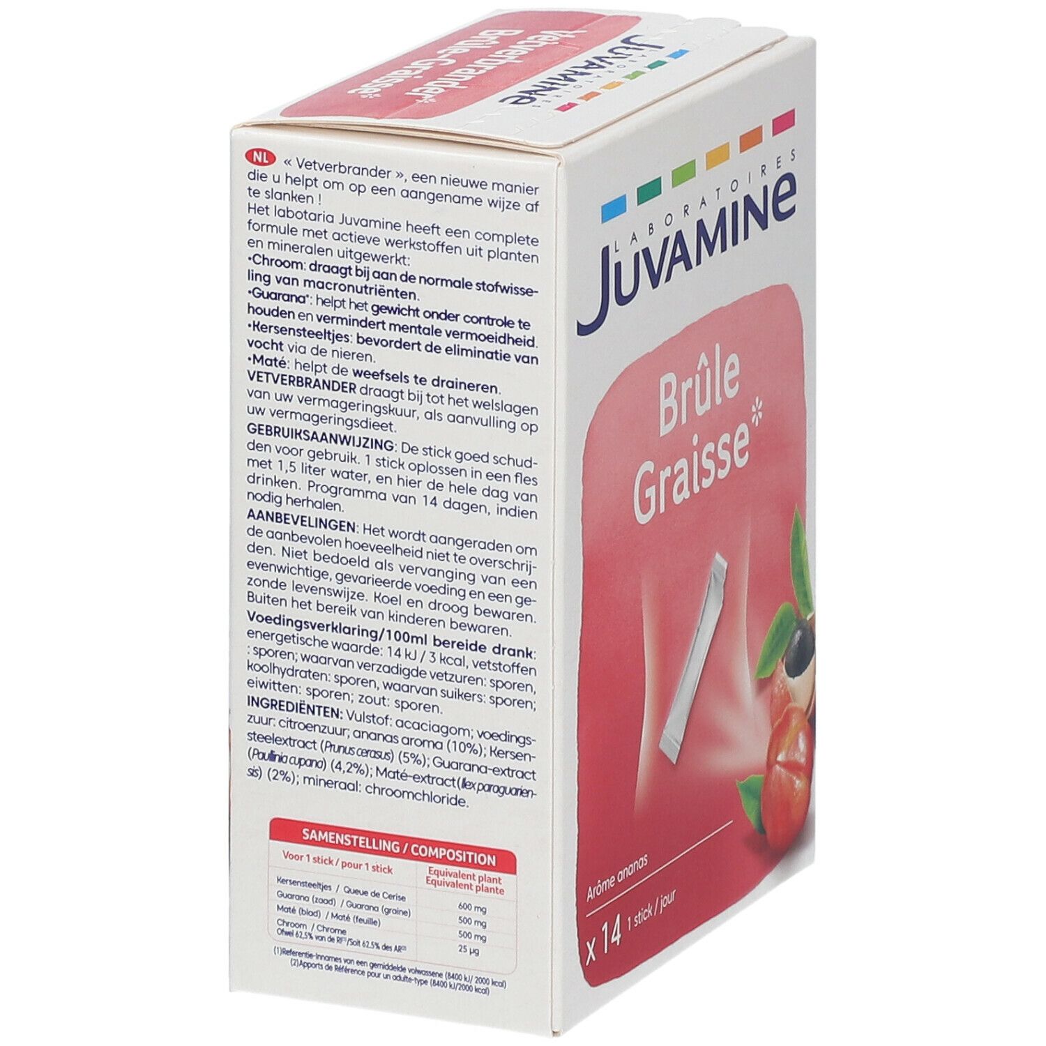 JUVAMINE Brûle Graisse Élimination