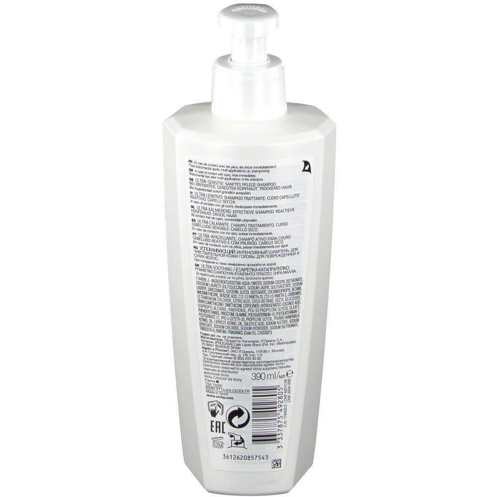 Vichy Dercos Shampooing Apaisant Cheveux Secs