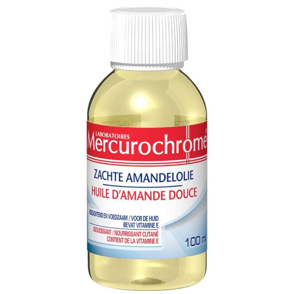 Mercurochrome® Huile d’amande douce raffinée