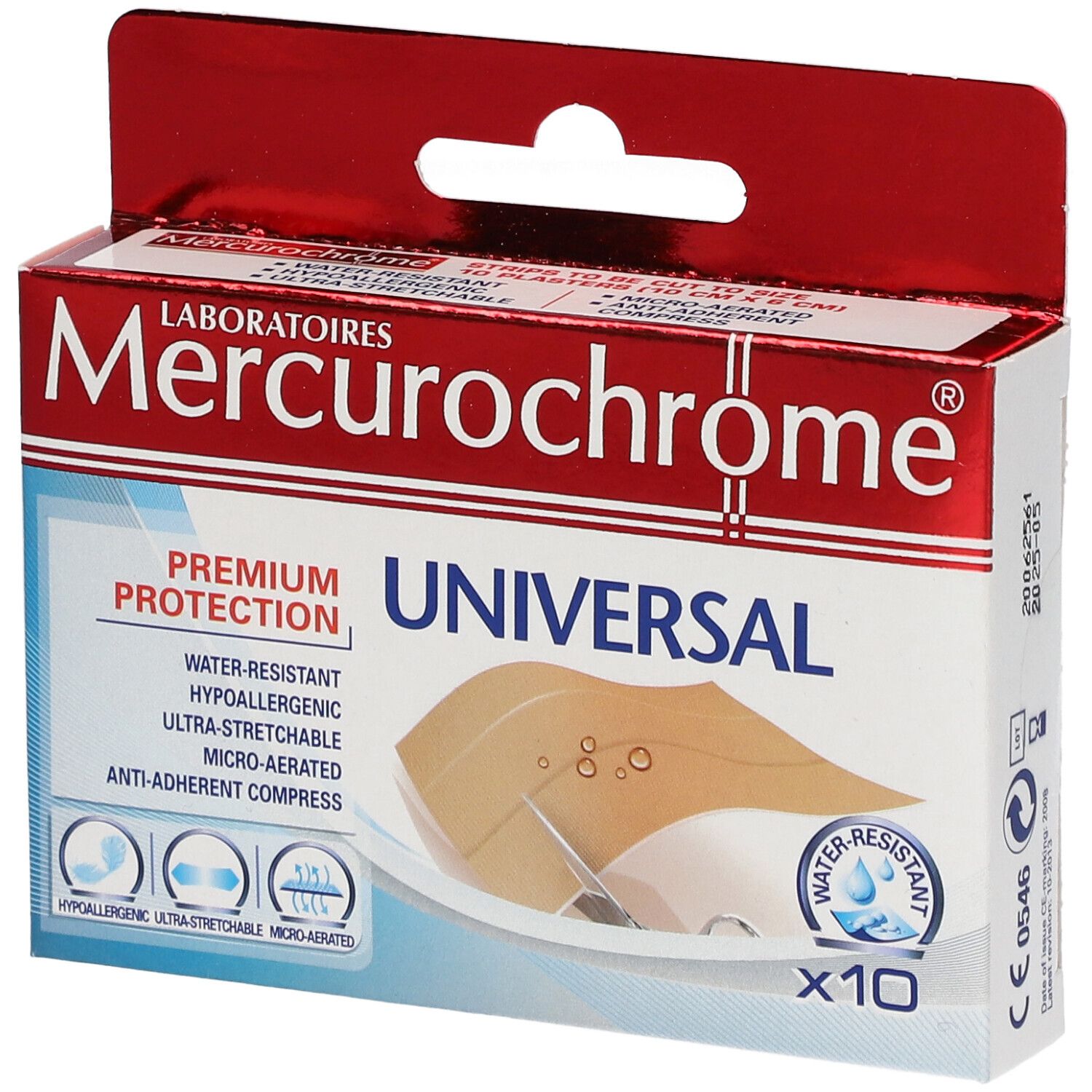 Mercurochrome® Bande Universal Premium Protection