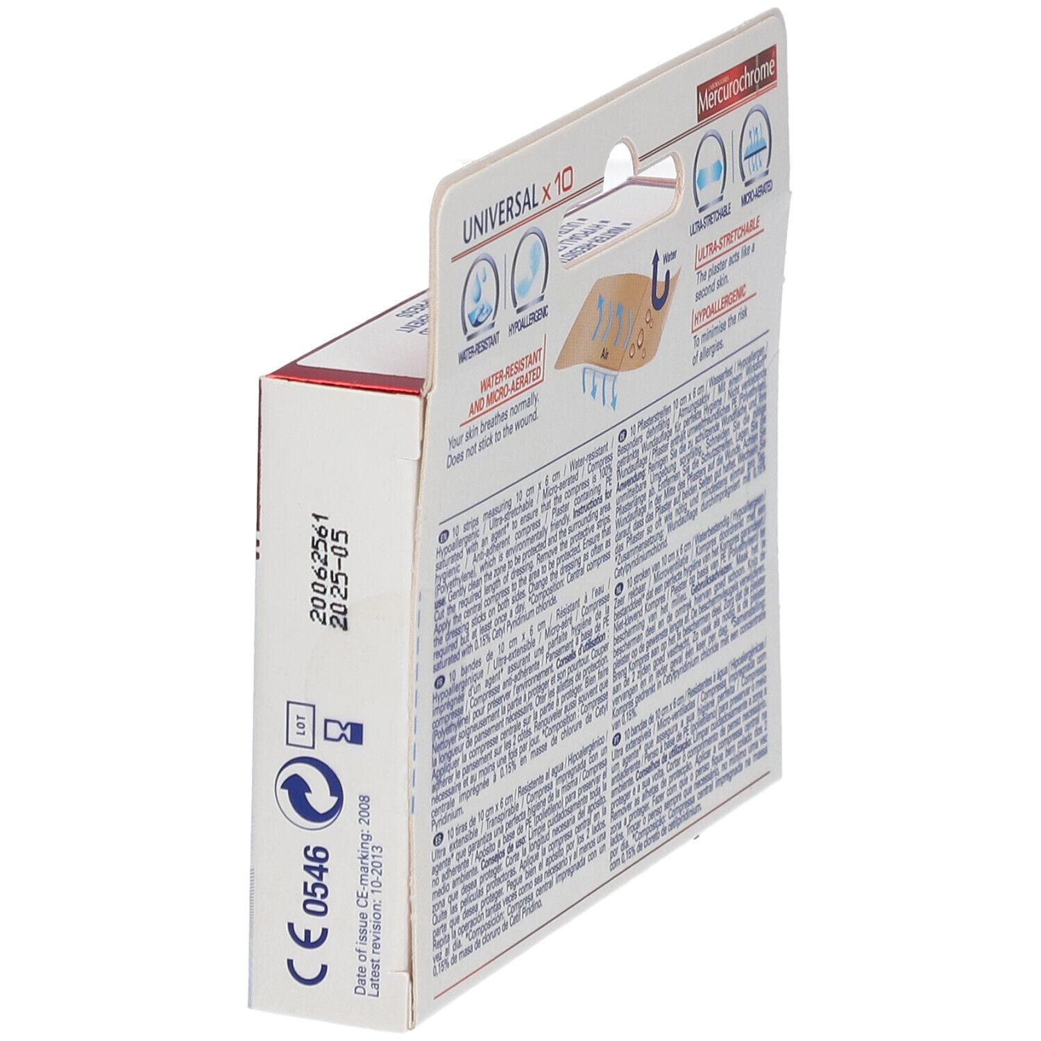 Mercurochrome® Bande Universal Premium Protection