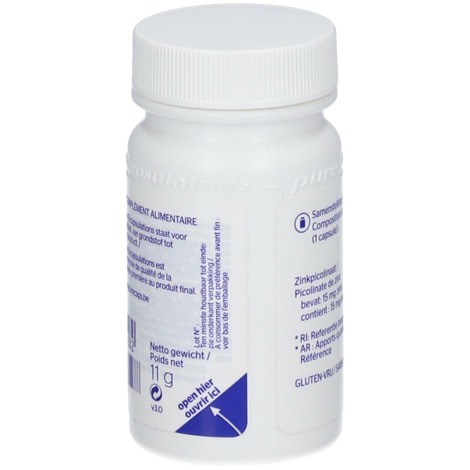 Pure Encapsulations Zinc 15 mg