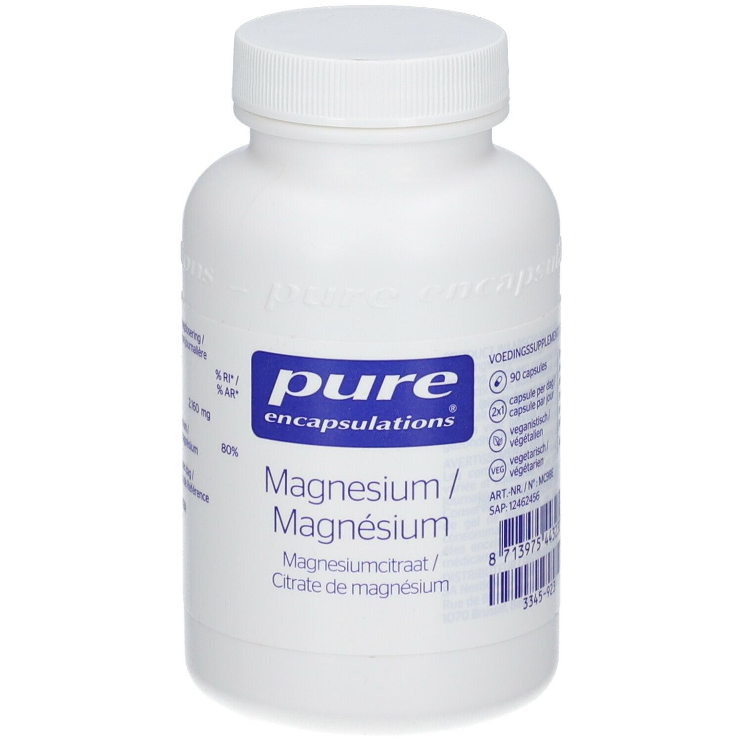 pure Encapsulations® Citrate de Magnésium