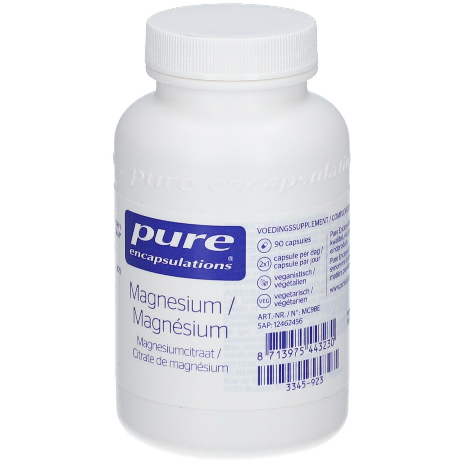 pure Encapsulations® Citrate de Magnésium