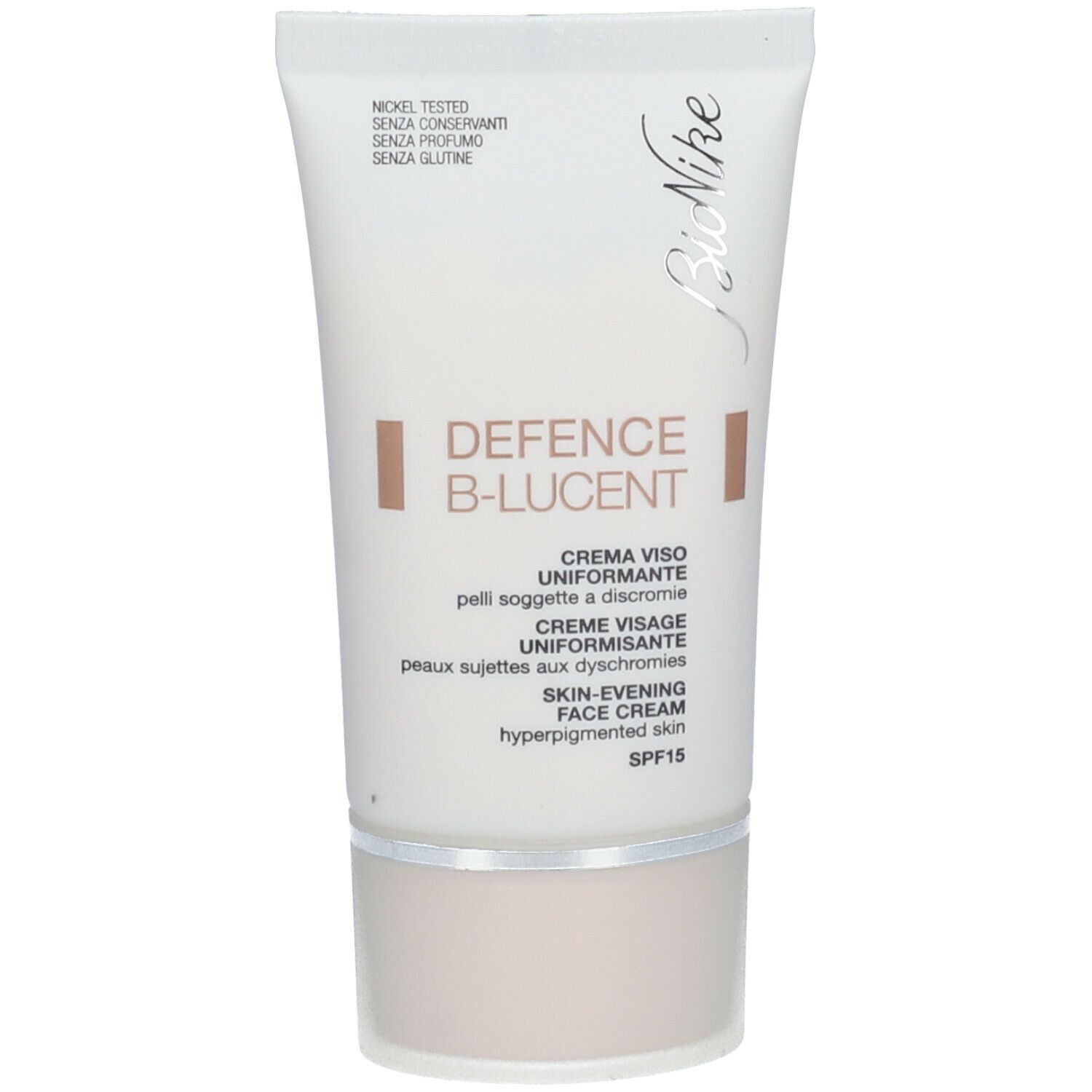 BioNike DEFENCE B-LUCENT CREME VISAGE UNIFORMISANTE SPF 15