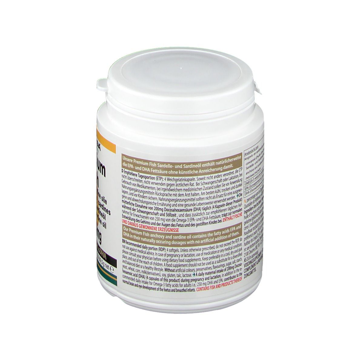Altisa Premium Fish 500 mg Omega 3 EPA & DHA