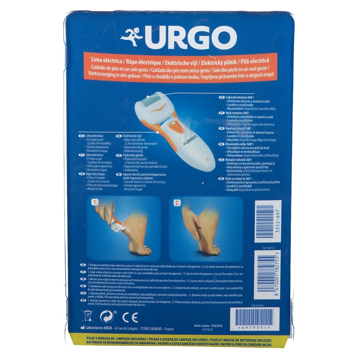 Urgo Râpe électrique