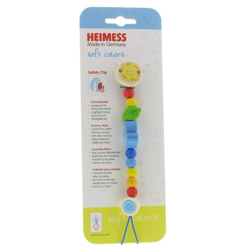 Heimess Sucette Chaîne Bois Oiseau