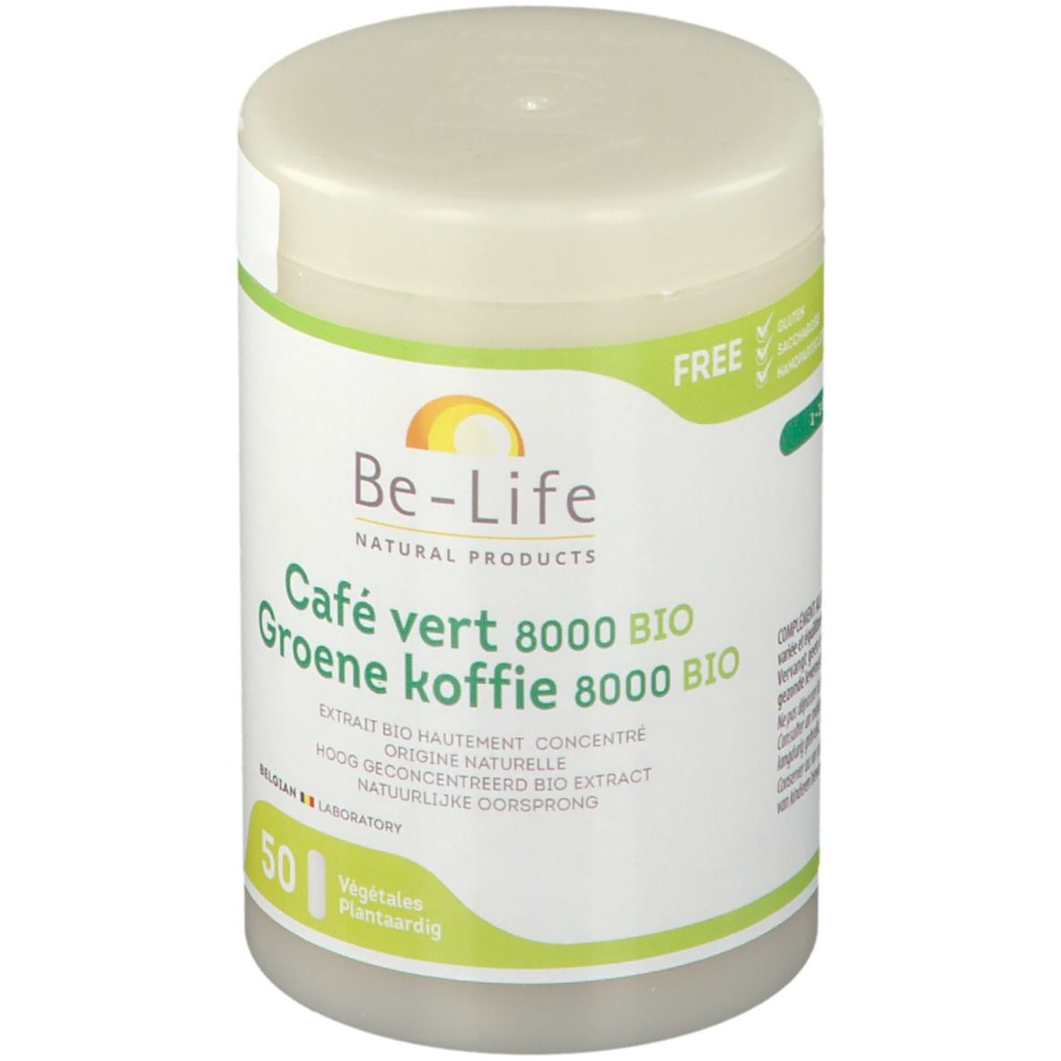 Be-Life Café Vert 8000 Bio