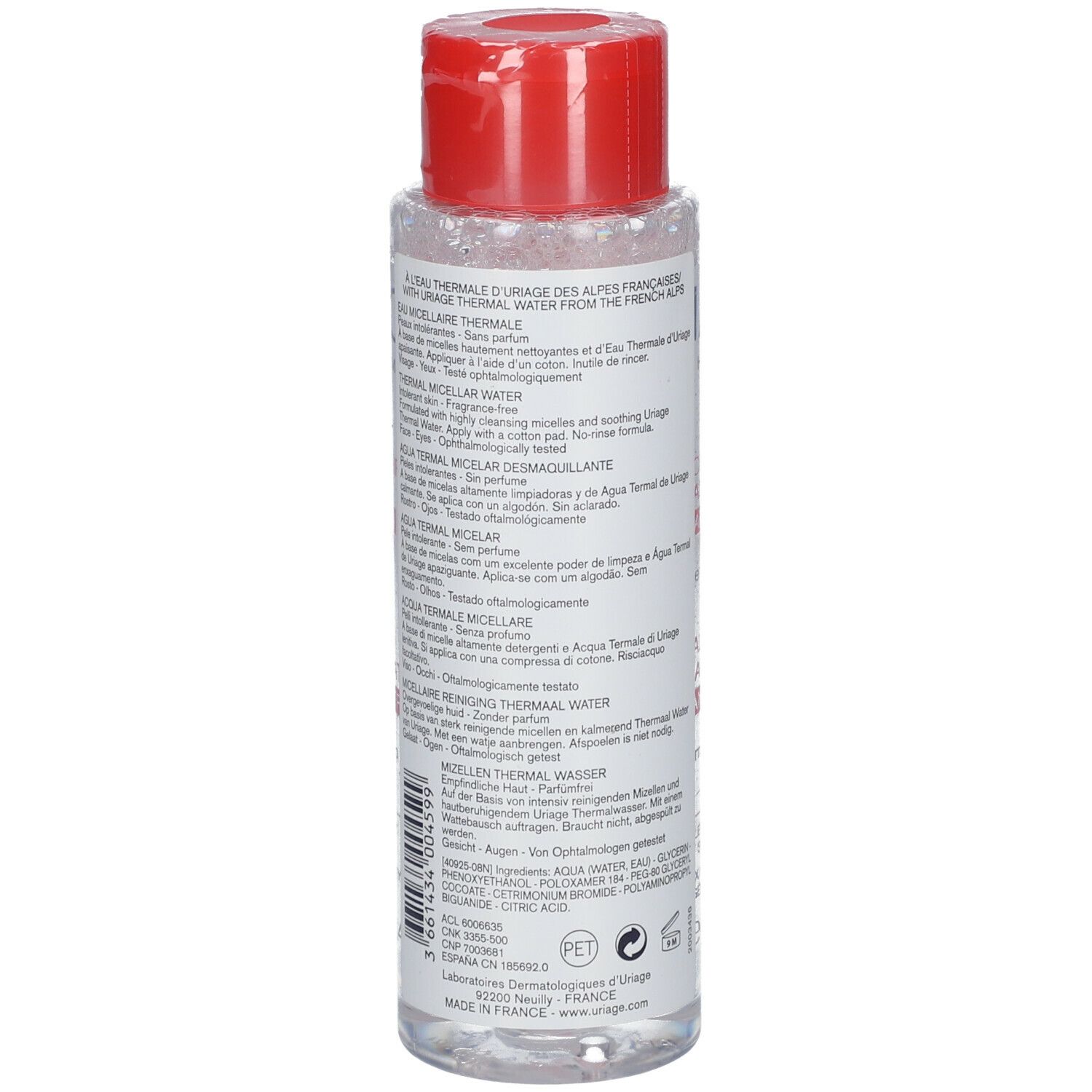 Uriage Eau Micellaire Thermique Peau Sensible