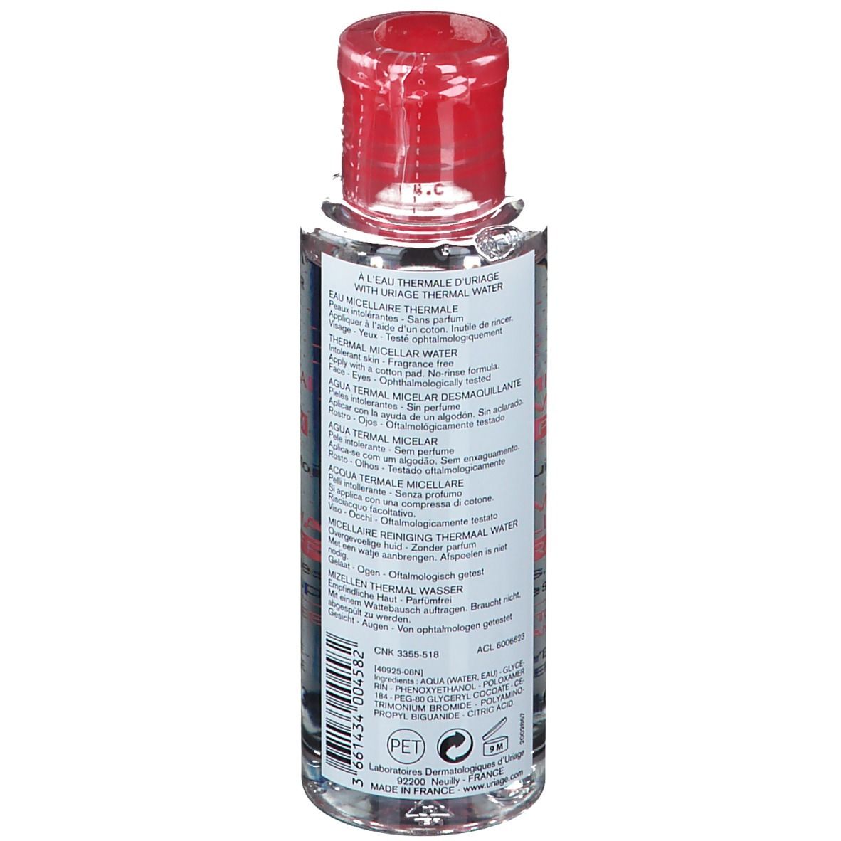 Uriage Eau Micellaire Thermal peau sensible