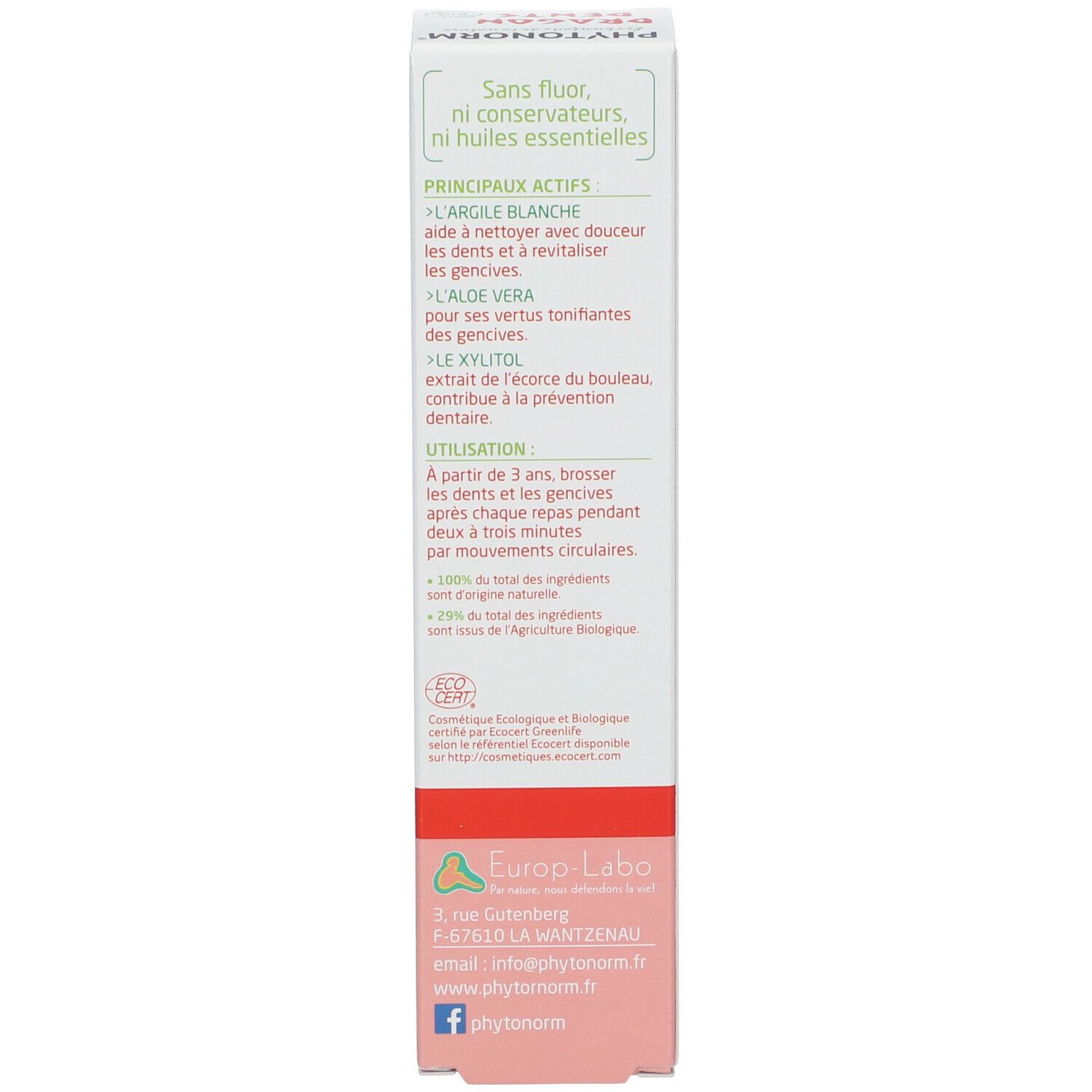 Phytonorm® Dragondents Dentifrice enfants arôme fraise
