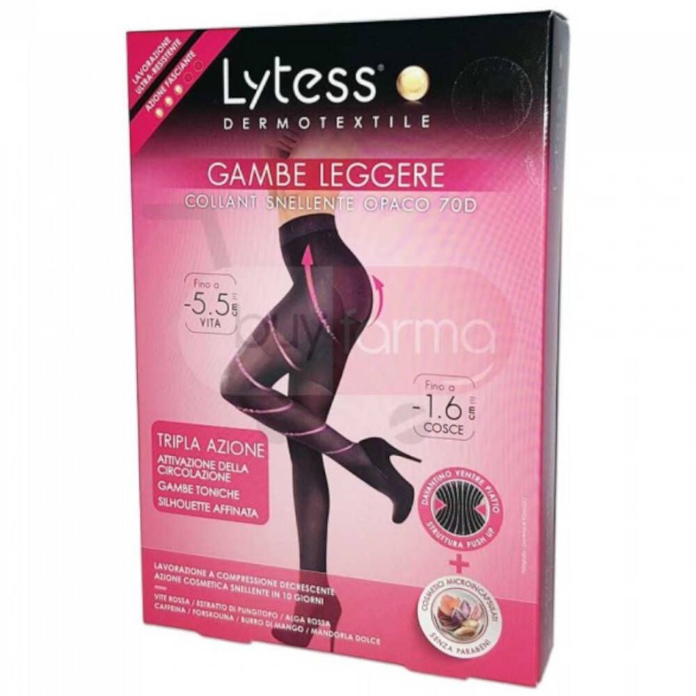 LYTESS Collant Minceur Jambes Légères T4 Moka