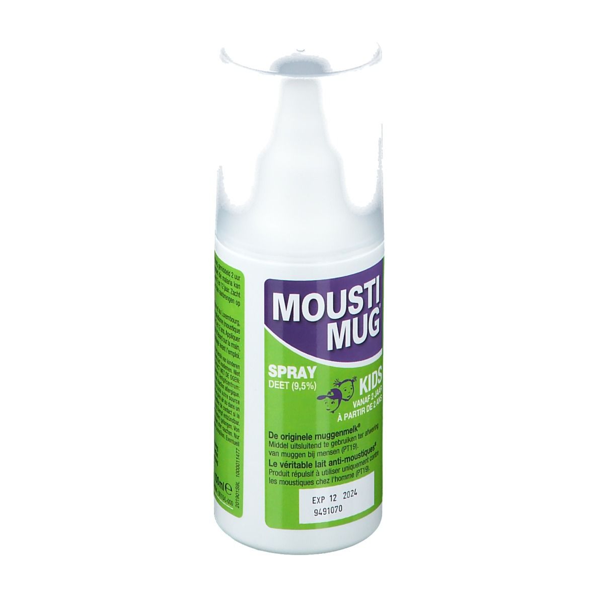 Moustimug® Kids Spray 9,5% DEET