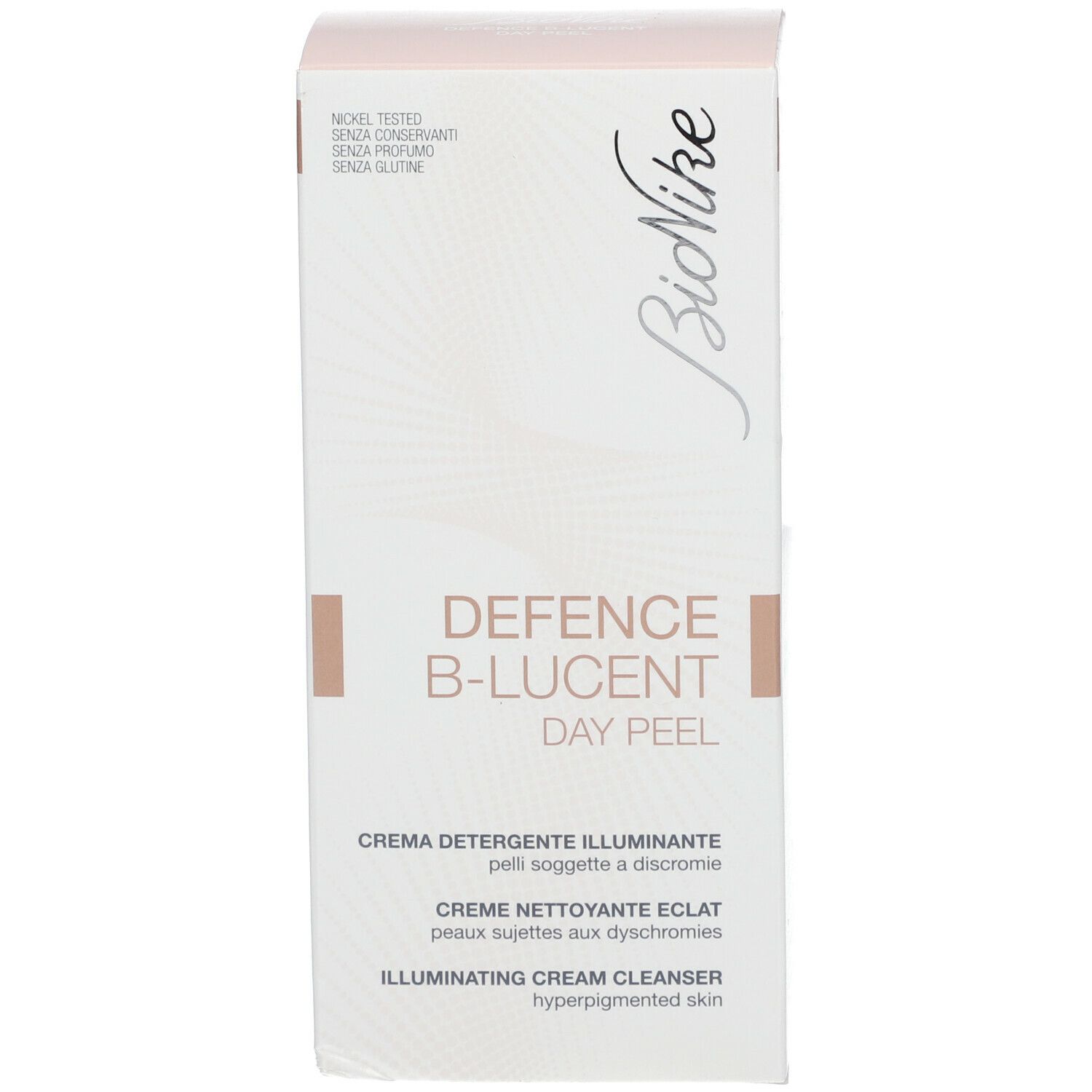 BioNike DEFENCE B-LUCENT DAY-PEEL Crème Nettoyante éclat 150 Ml ...