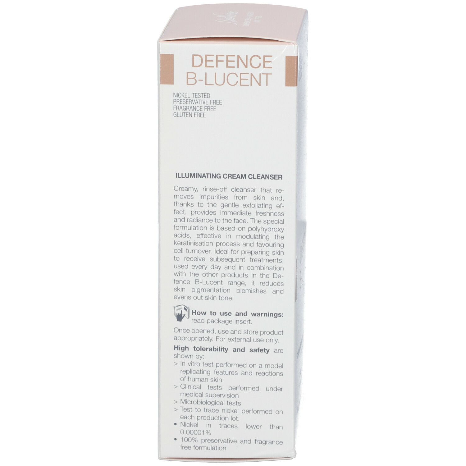 BioNike DEFENCE B-LUCENT DAY-PEEL Crème Nettoyante éclat 150 Ml ...