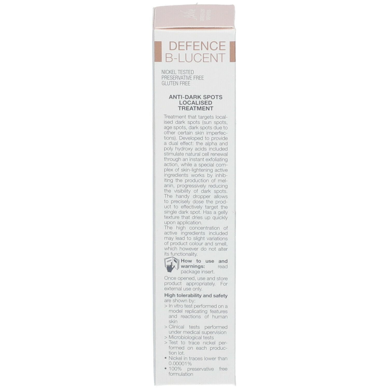 BioNike DEFENCE B-LUCENT DROP-ON FOCUS Soin anti-taches