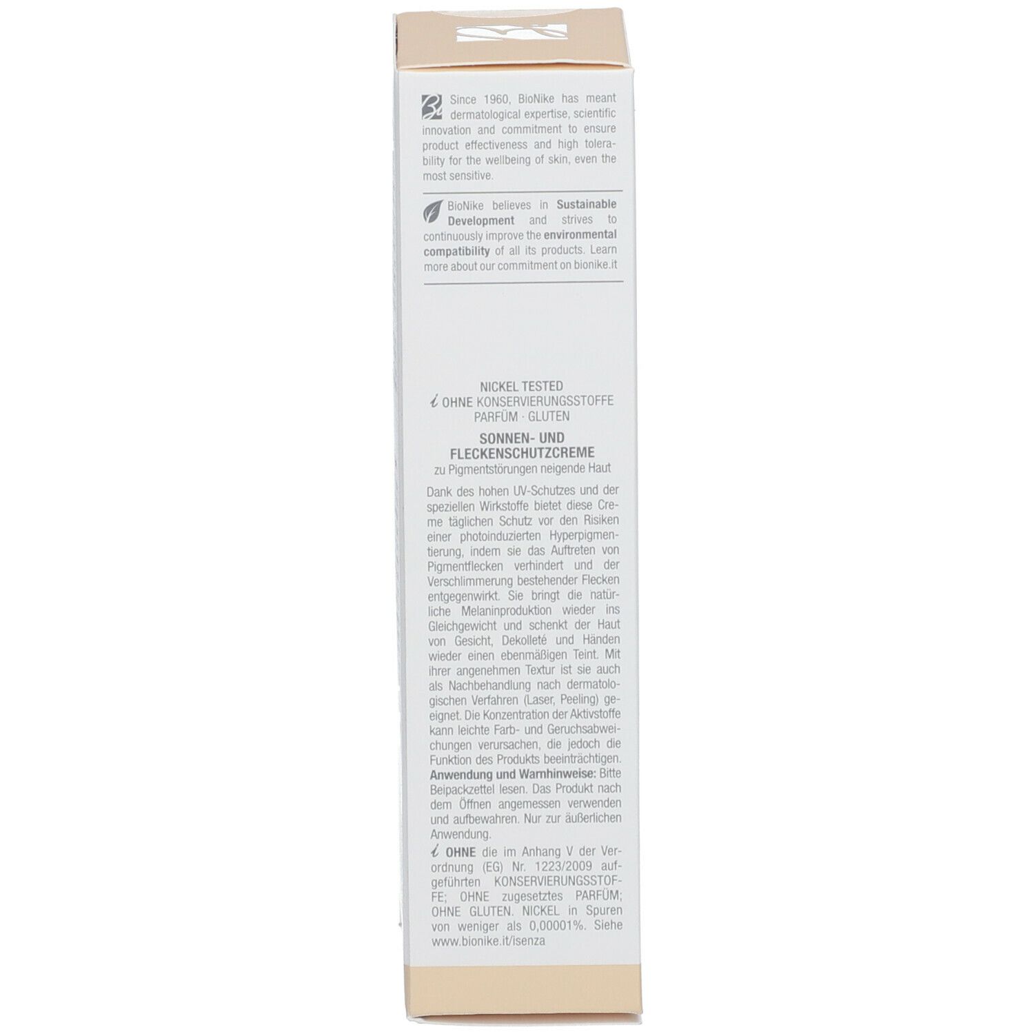 BioNike DEFENCE B-LUCENT Crème protectrice Anti-Taches SPF 50