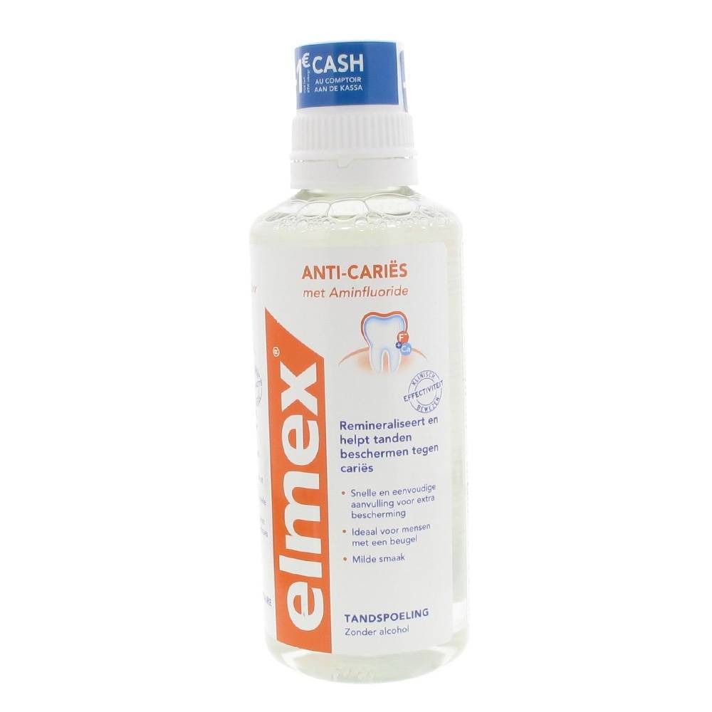 Elmex Eau Dentaire Anti-Caries Promo Prix Réduit