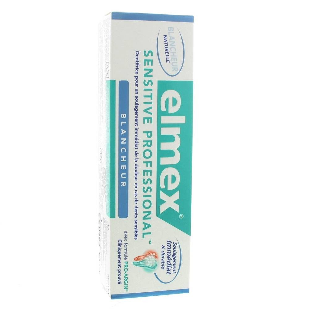 Elmex Sensitive Professional Blancheur Promo Prix Réduit