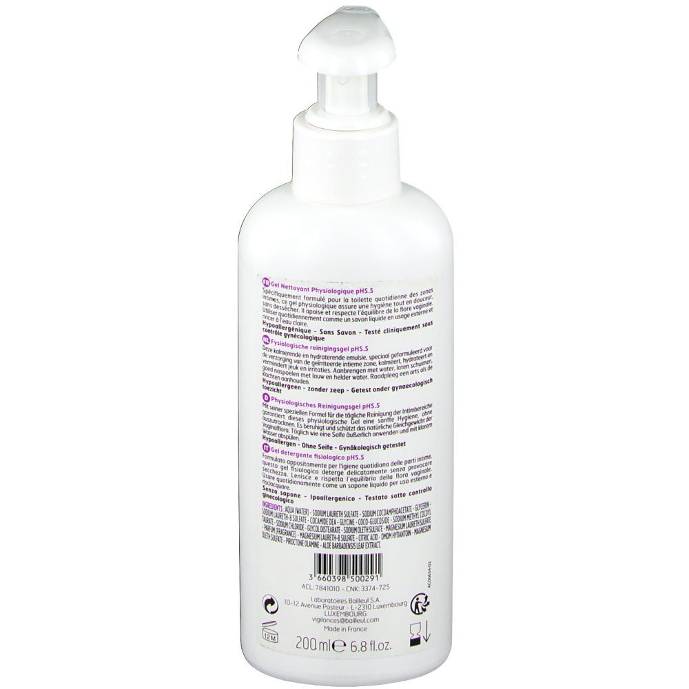 Femilyane Biorga Gel Nettoyant Physiologique pH 5,5
