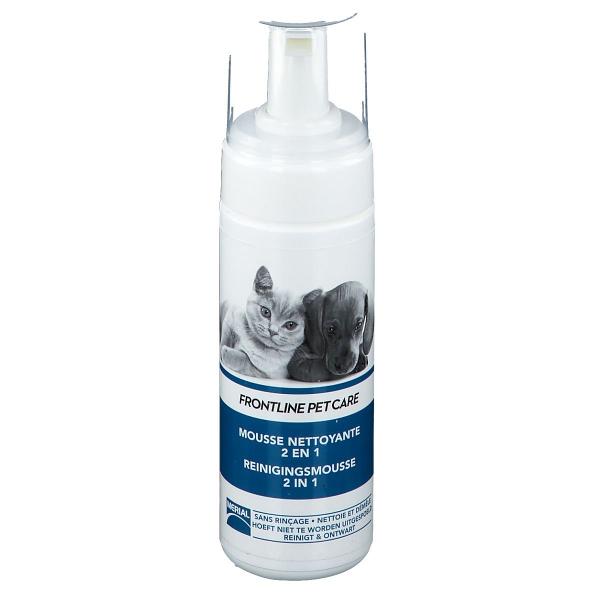 FRONTLINE® PET CARE Mousse nettoyante 2 en 1 150 ml Redcare Pharmacie