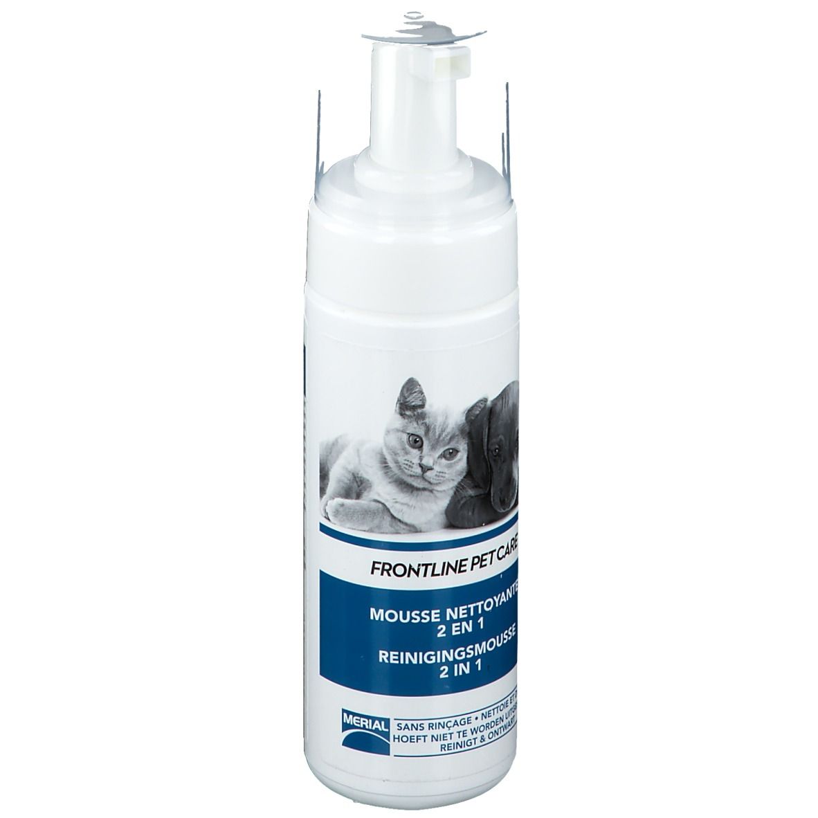 FRONTLINE® PET CARE Mousse nettoyante 2 en 1 150 ml Redcare Pharmacie