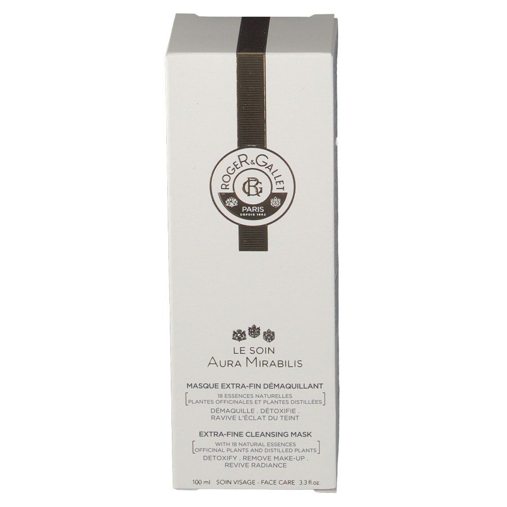Roger & Gallet Masque Extra-Fin Démaquillant
