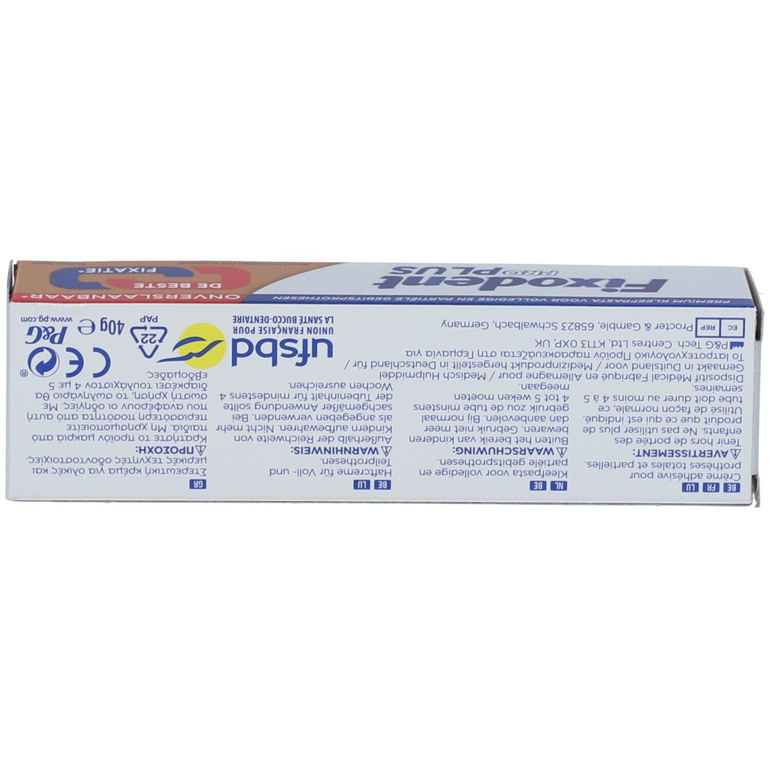 Fixodent® Pro Plus Crème adhésive