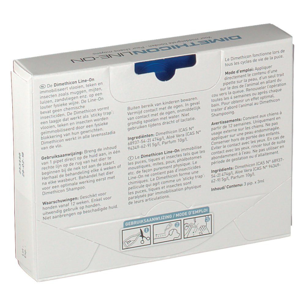 Beaphar Pro Dimethicon Line-On Chien Vétérinaire