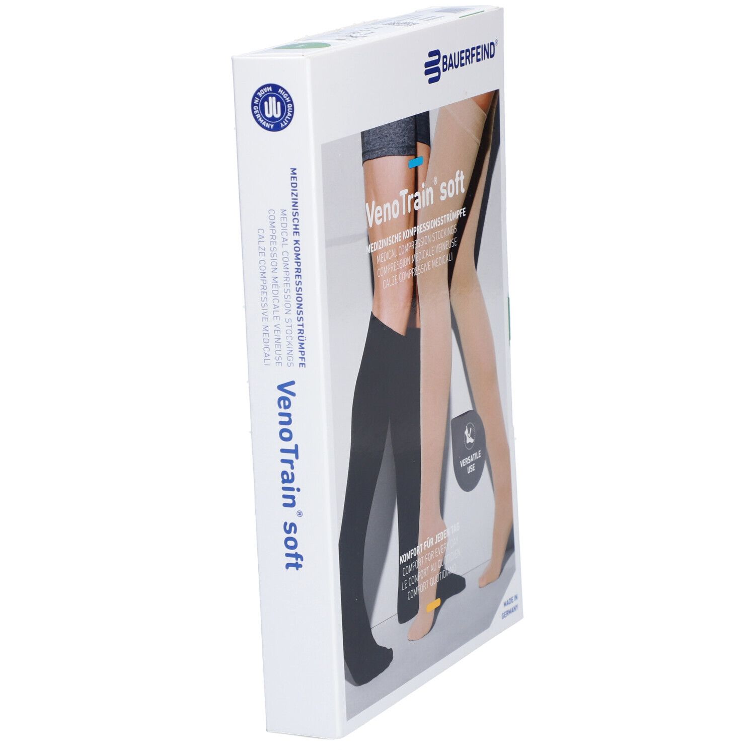BAUERFEIND VenoTrain Soft C1 Plus Long Caramel S