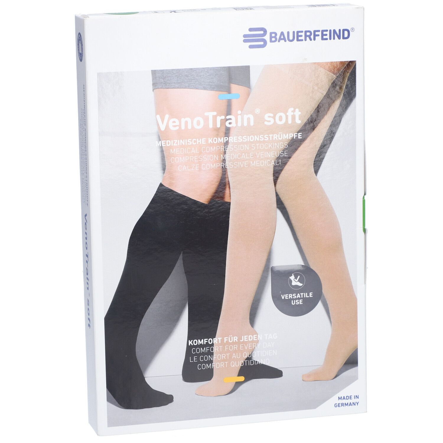 BAUERFEIND VenoTrain Soft C1 Plus Long Caramel S