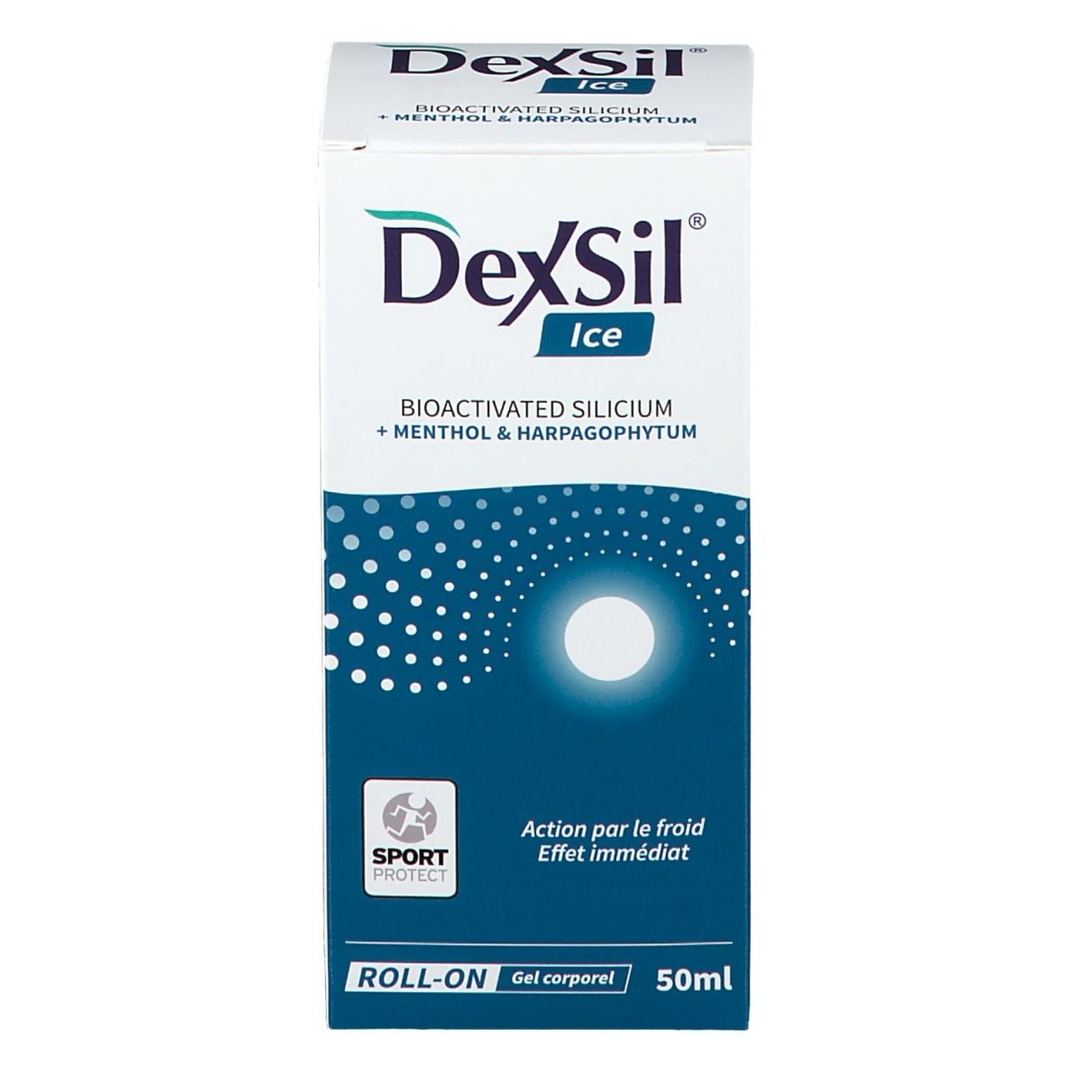 Dexsil Ice Bioactivated Silicum Roll-on Gel corporel