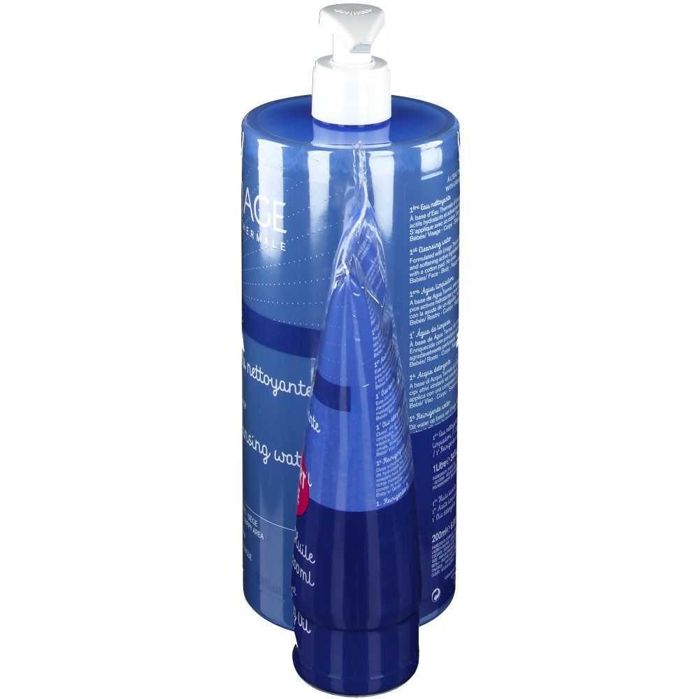 Uriage Eau nettoyante + Huile lavante