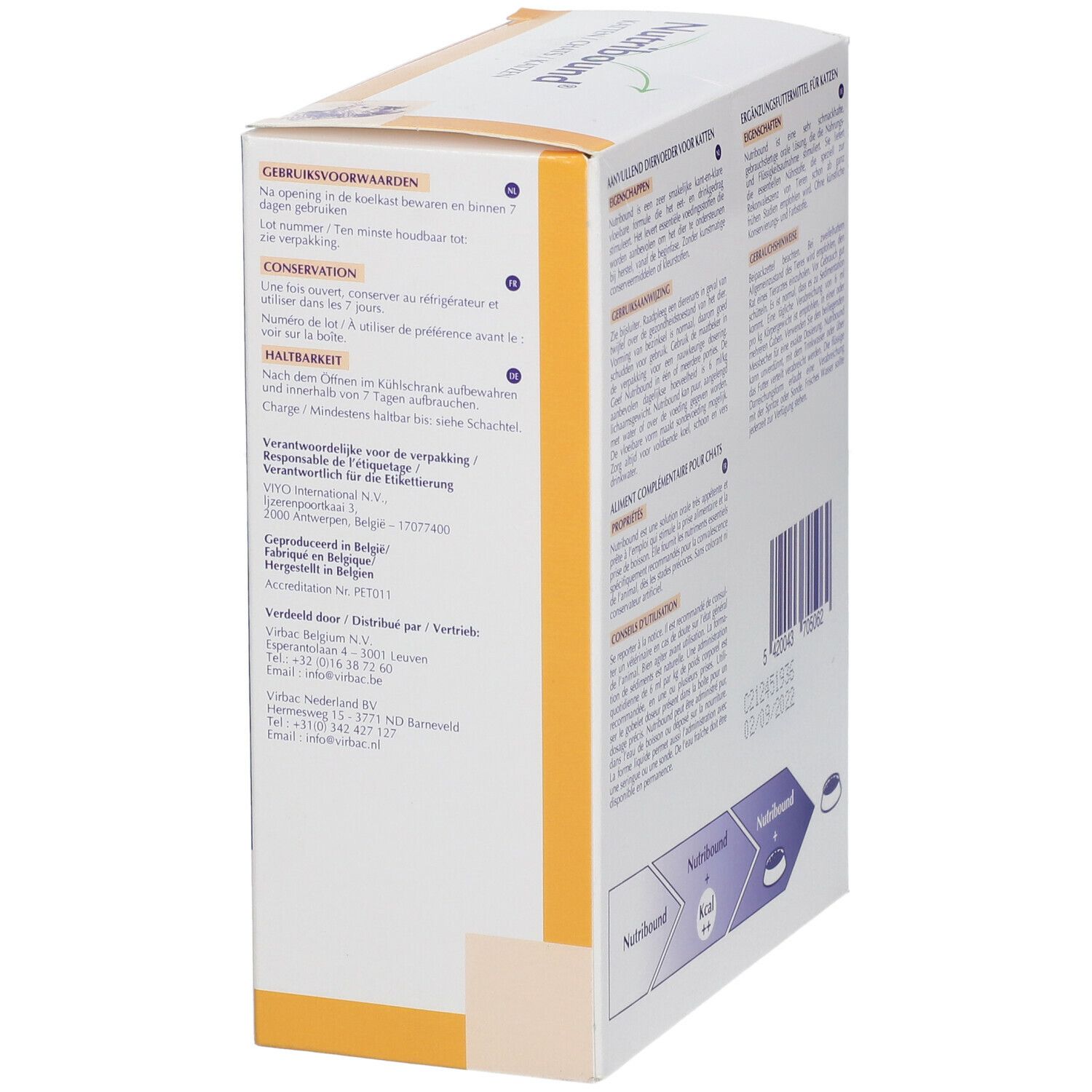 Virbac Nutribound® Chats Tripack