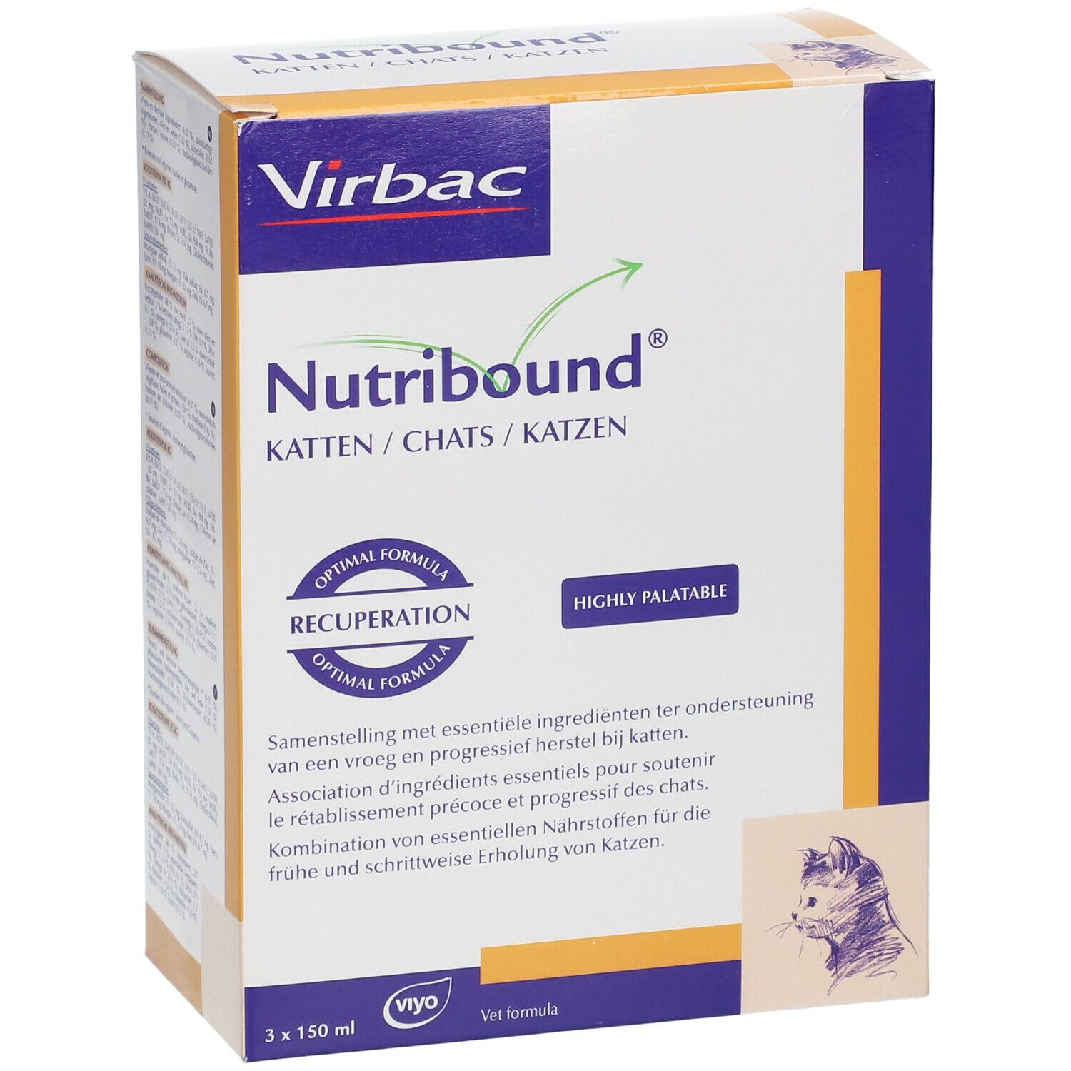 Virbac Nutribound® Chats Tripack