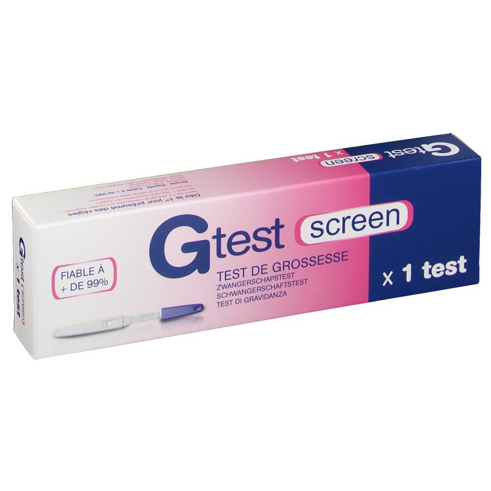 G Test Screen Test Grossesse