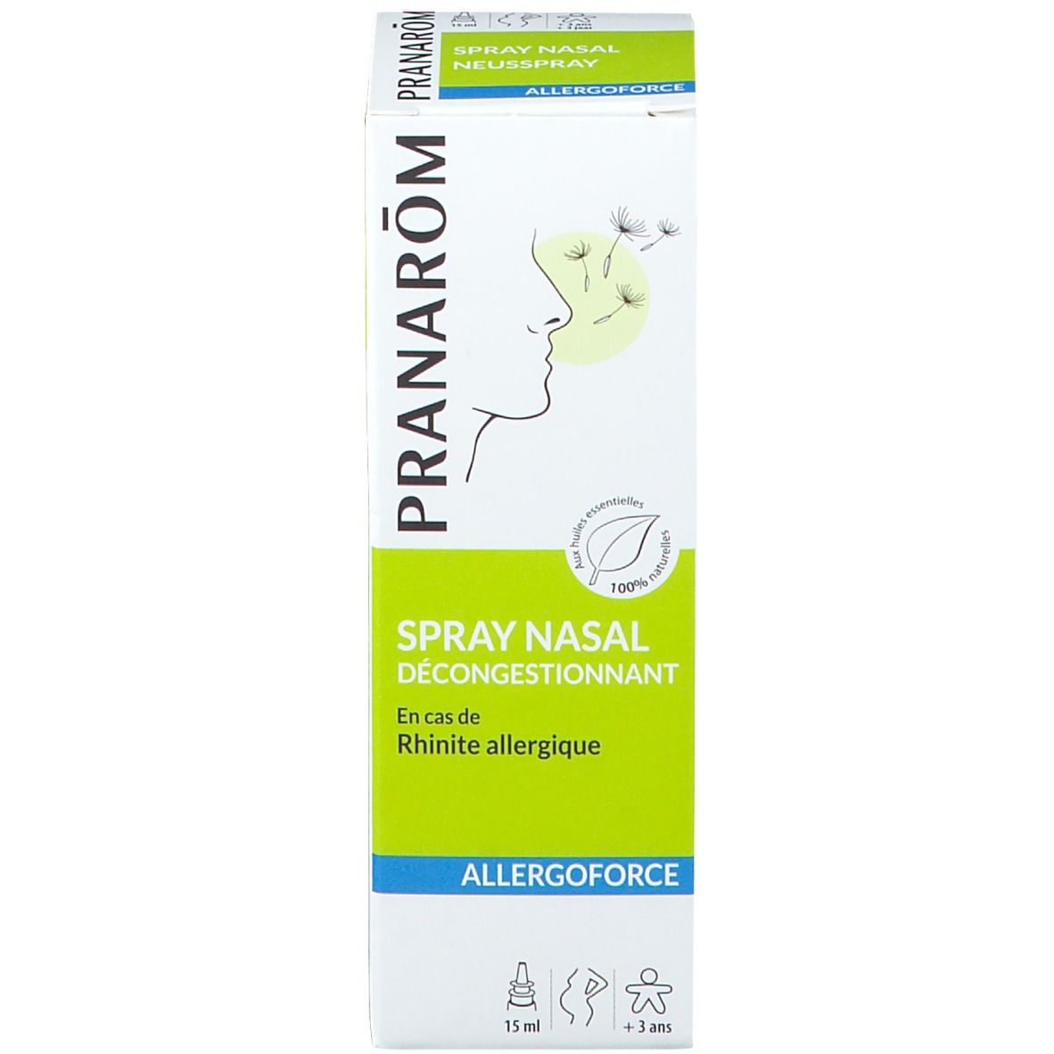 Pranarôm Allergoforce Spray nasal Décongestionnant