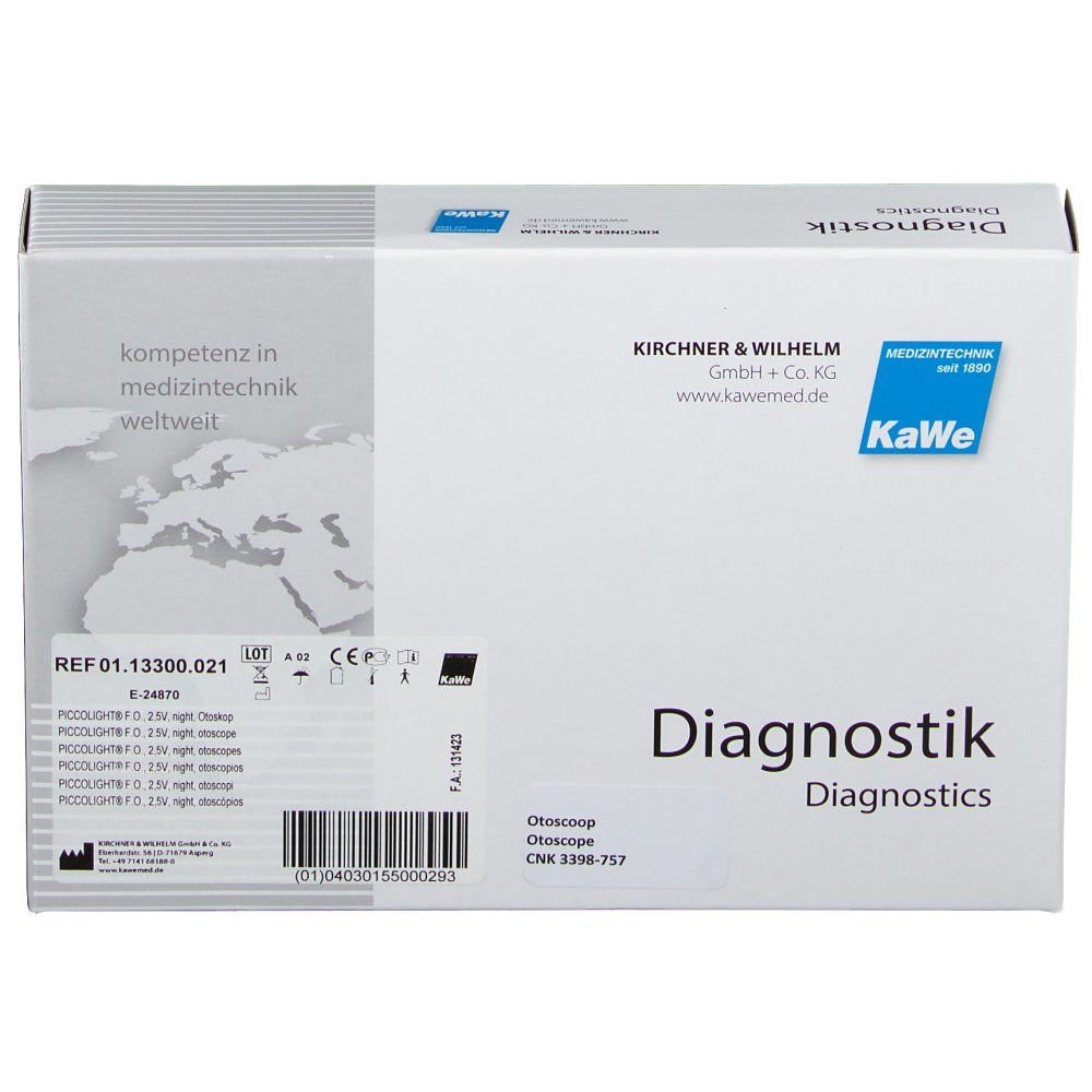 Covarmed Diagnostik KaWe Otoscope Piccolight F.O