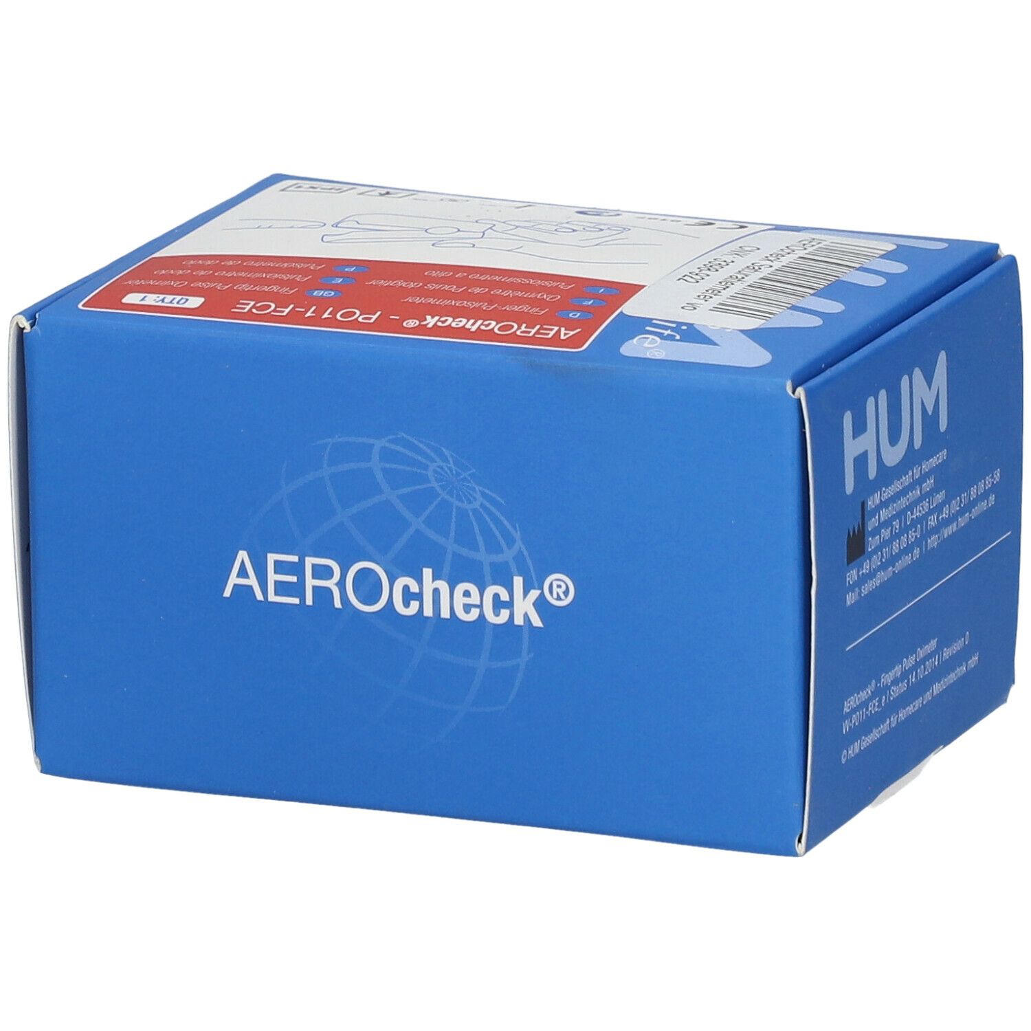 AEROcheck® PO11-FCE Oxymètre de pouls doigtier