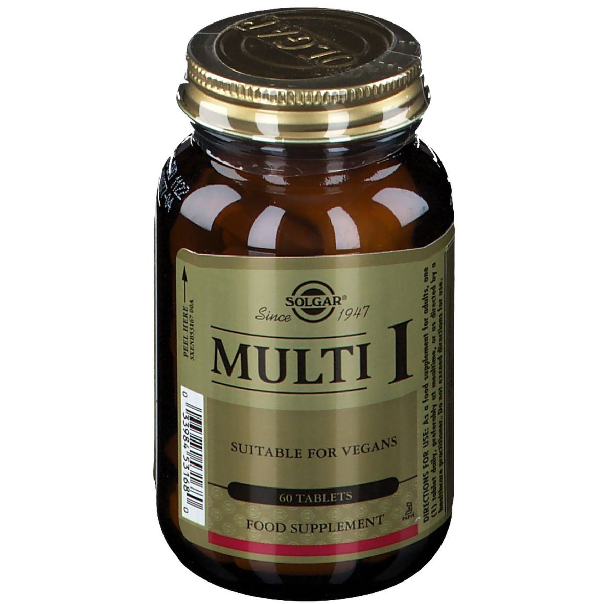 SOLGAR Multi I 60 pc(s) - Redcare Pharmacie