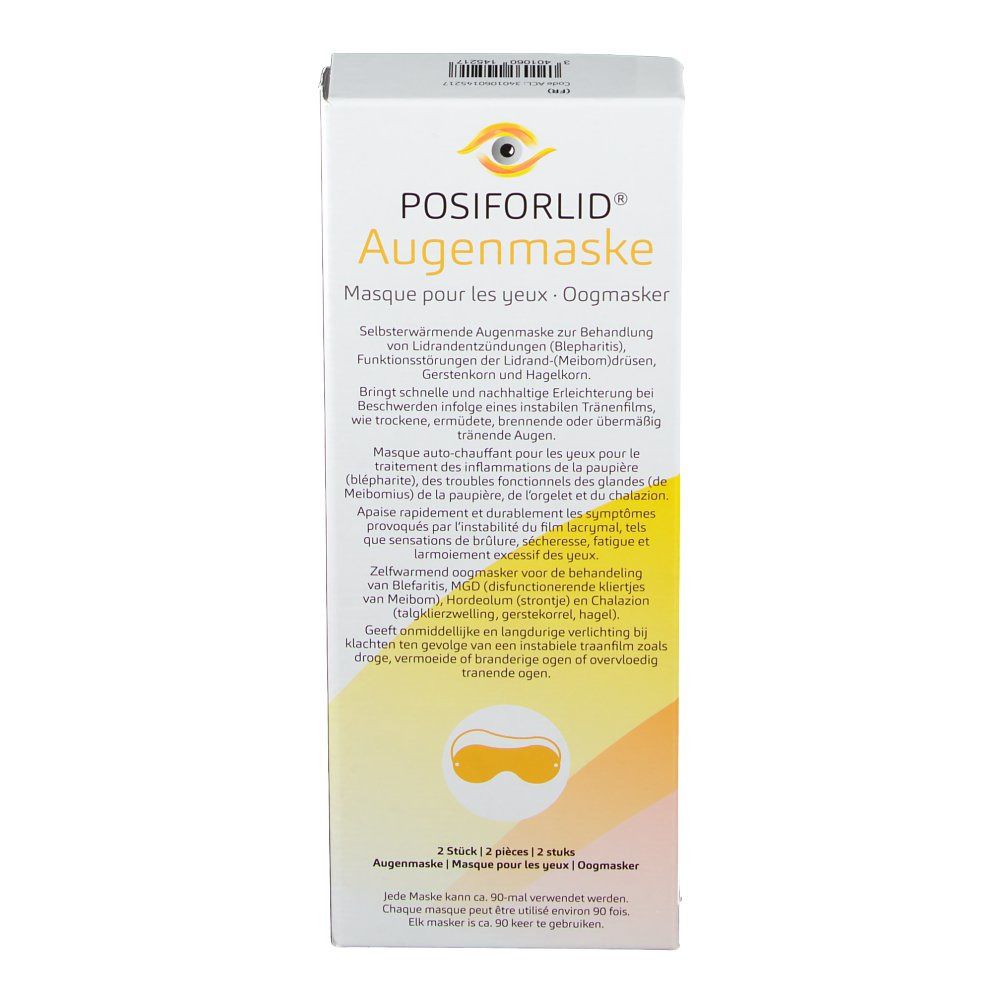 POSIFORLID® Masque pour les yeux