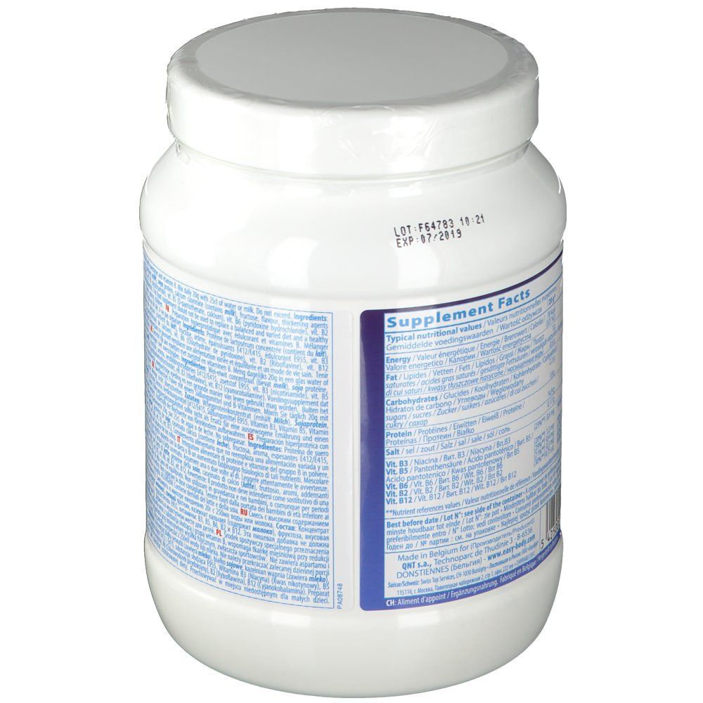 easy body Diet Nutrition Poudre Protéinée Vanille - Crème